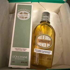 New L'OCCITANE Almond Shower Oil and Hand Care Duo